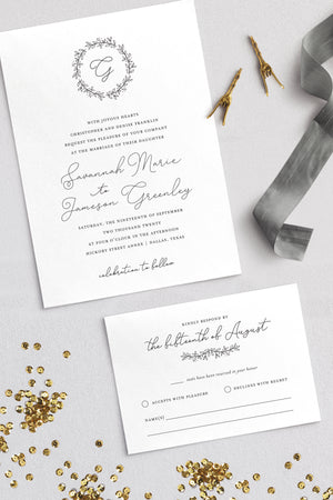 The Savannah Suite | wedding invitation by Pulp Paper Goods | browse designs and order online at pulppapergoods.com